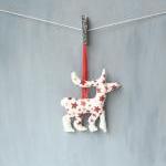 Reindeer tree decoration