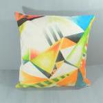 Modern bright geometric pil..